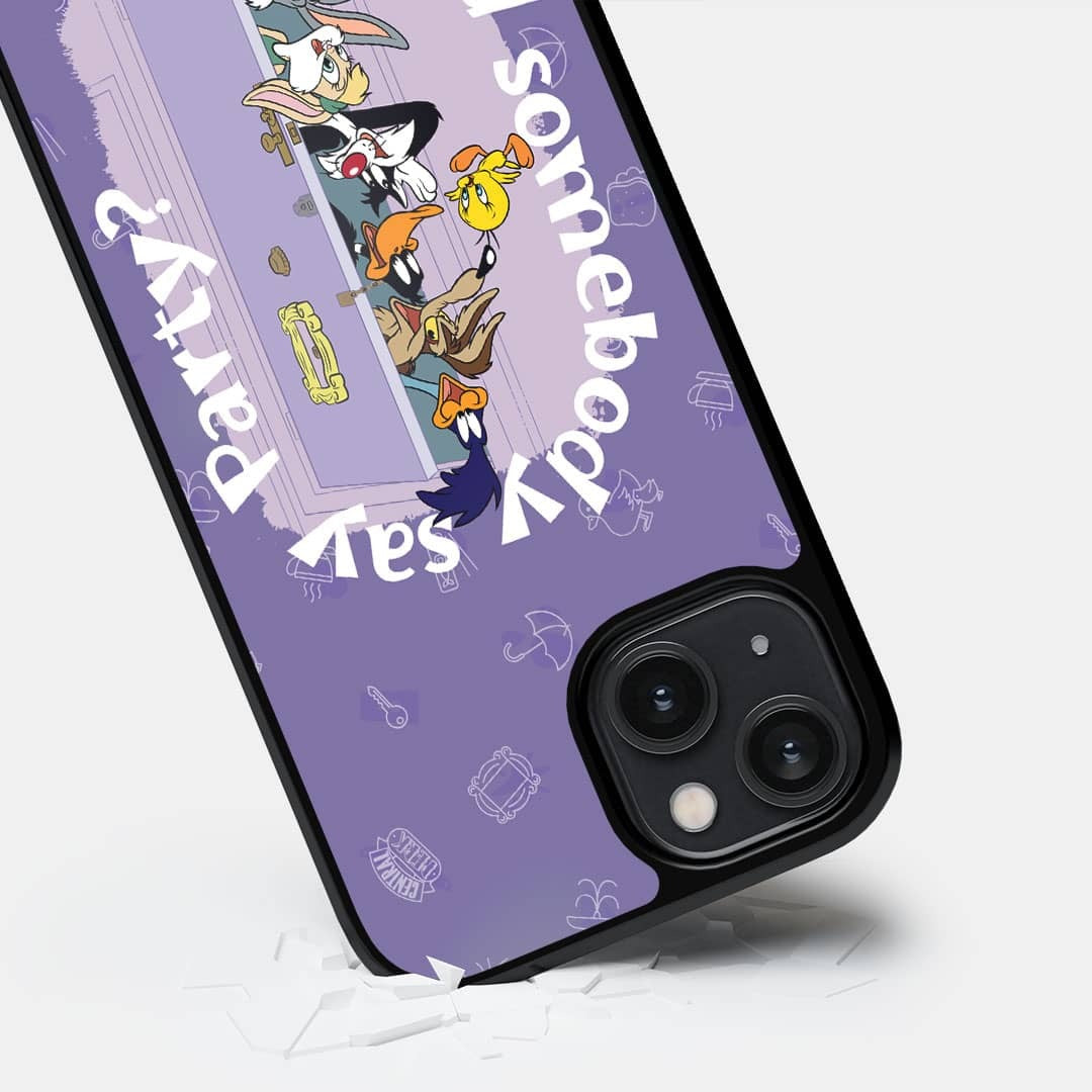 Did Somebody Say Party Glass iPhone Case for iPhone 14 | Macmerise