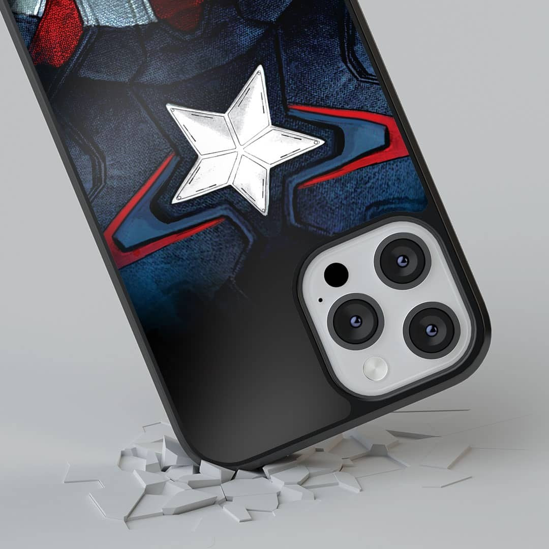 Suit Up Captain Glass iPhone Case for iPhone 13 Pro | Macmerise