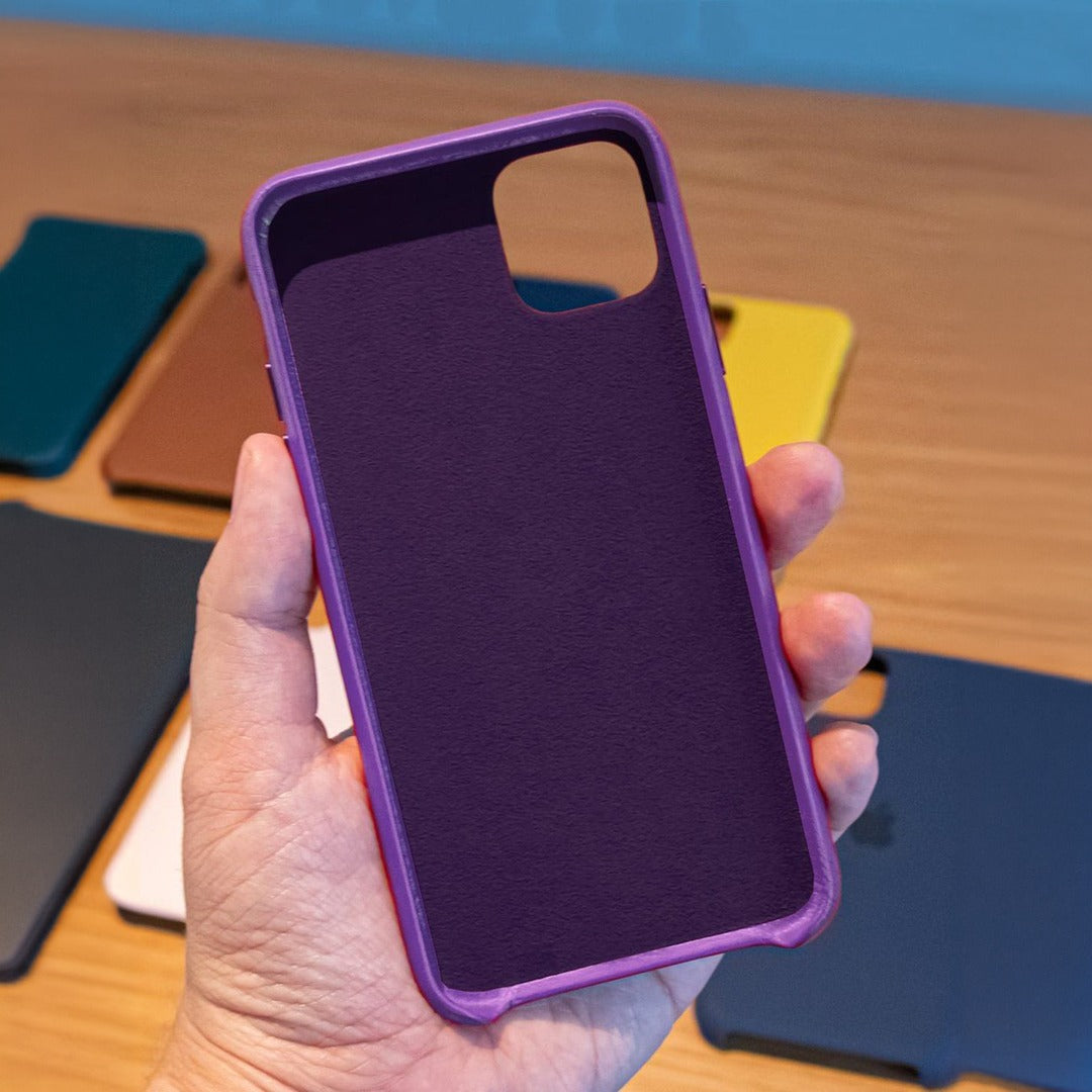 Basics iPhone 11 Pro Max Silicone Case Purple | Macmerise