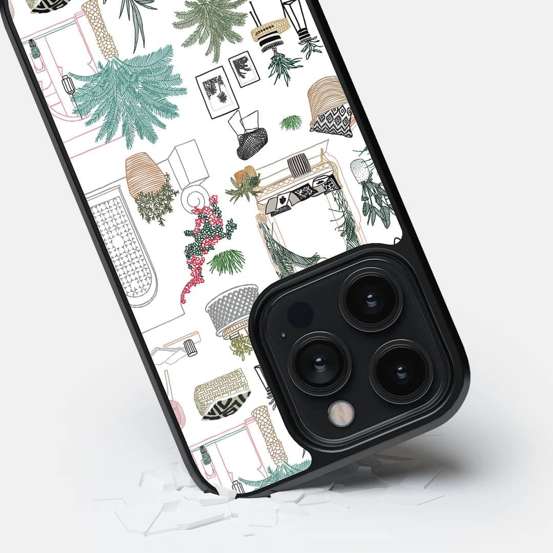 Payal Singhal Cafe Morrocco Glass iPhone Case for iPhone 14 Pro | Macmerise