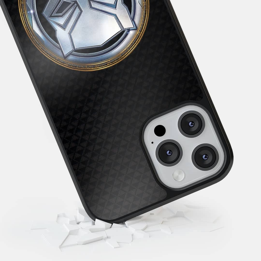 Wakanda Forever Vibranium Gold Glass iPhone Case for iPhone 12 Pro | Macmerise
