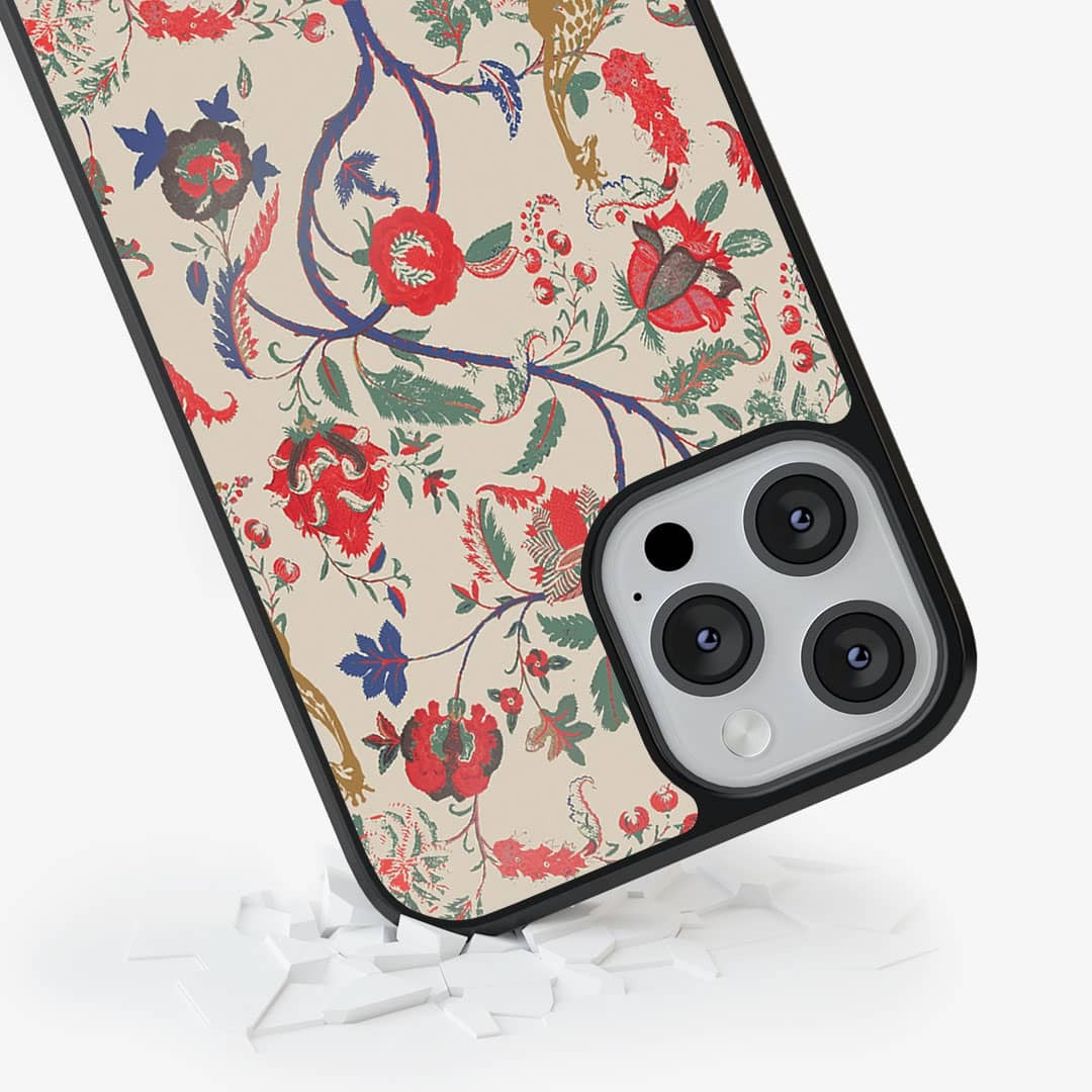 Payal Singhal Giraffe Print Glass iPhone Case for iPhone 13 Pro | Macmerise