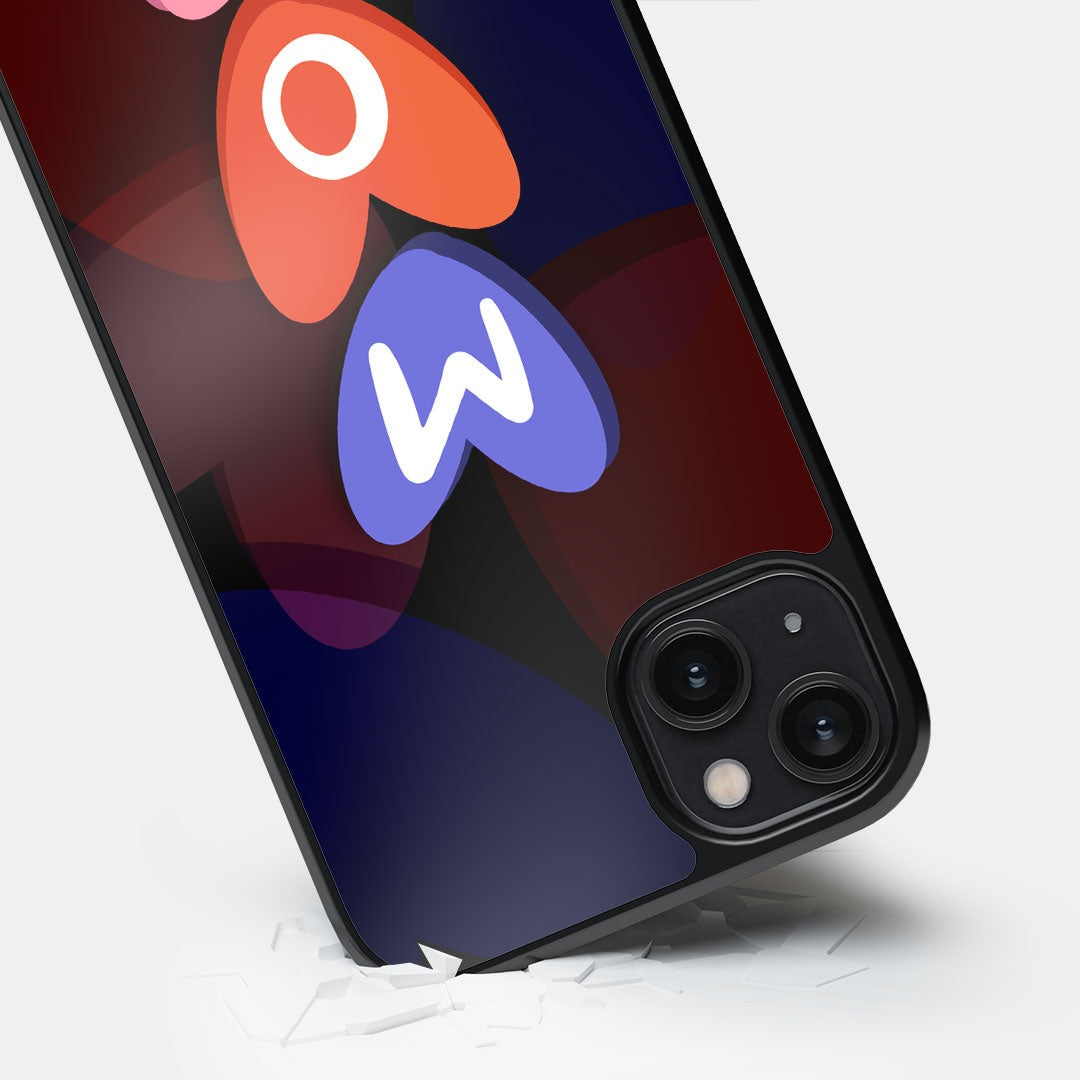 Heart Mom Glass iPhone Case for iPhone 14 Plus | Macmerise