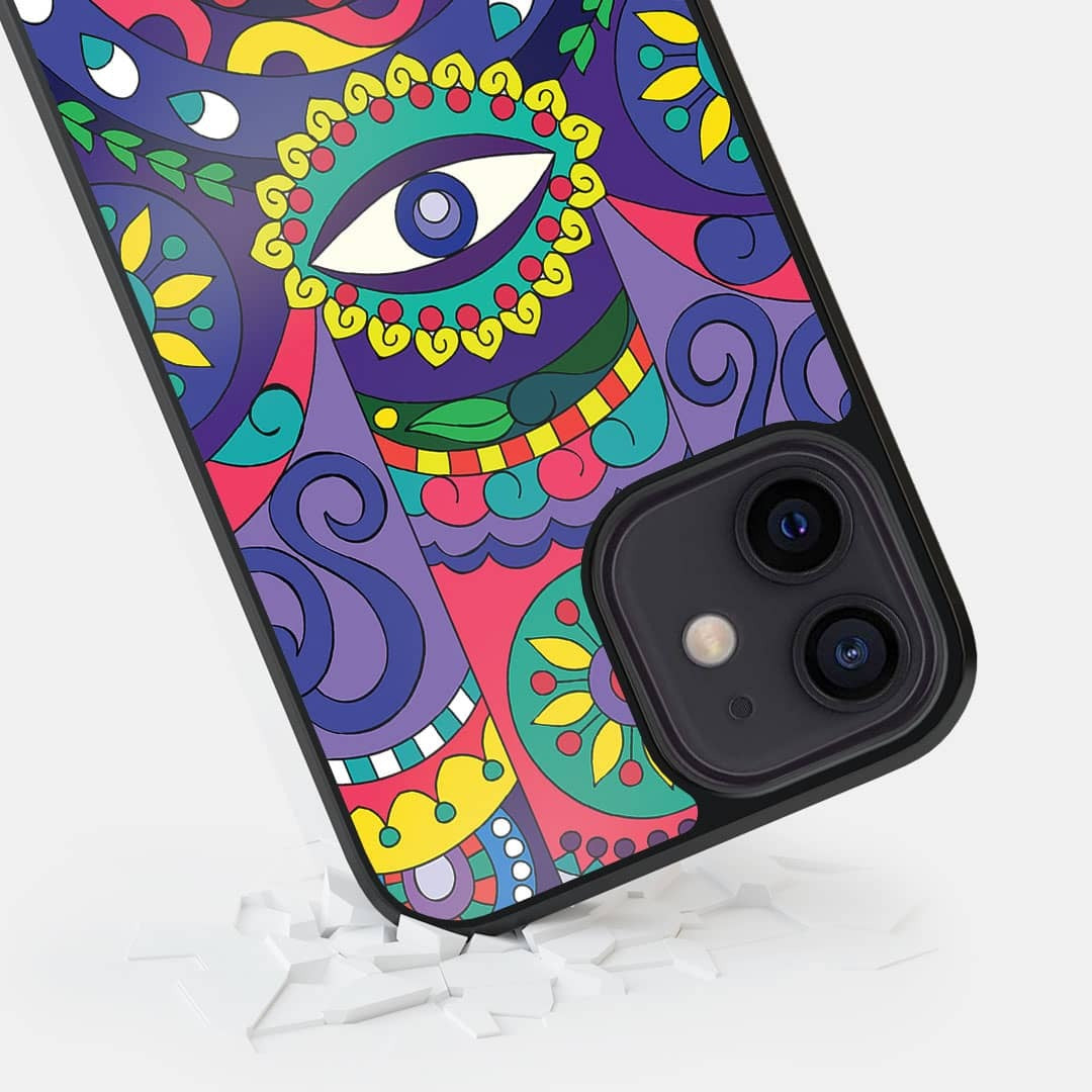 Humsa Glass iPhone Case for iPhone 12 | Macmerise