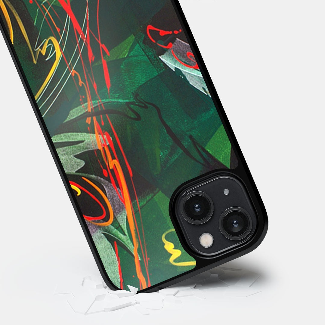 Strokes of Life Glass iPhone Case for iPhone 14 | Macmerise