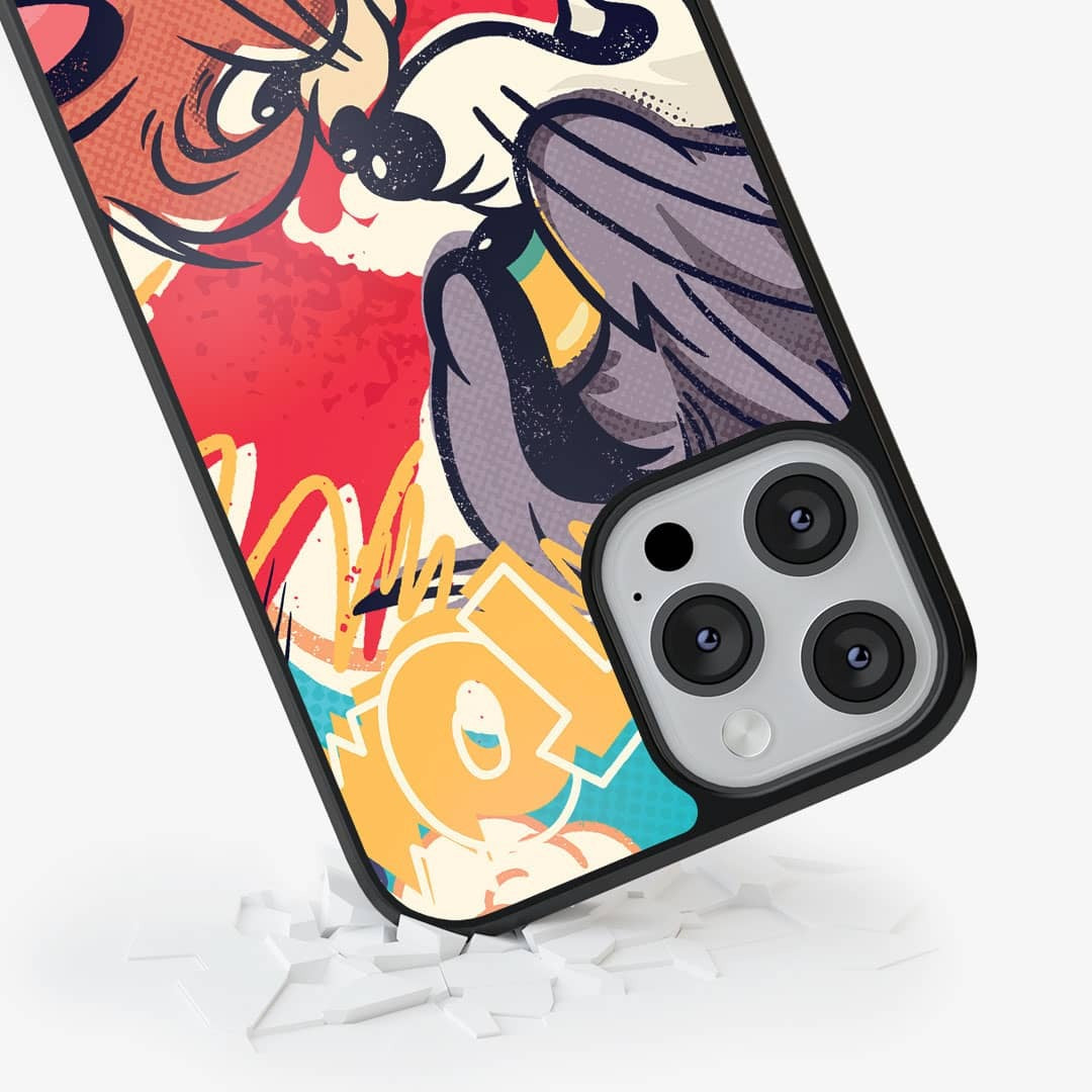 Bashful Duo Glass iPhone Case for iPhone 13 Pro | Macmerise