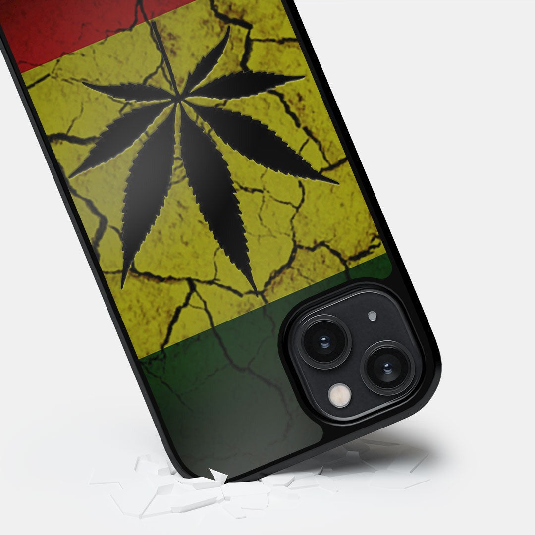 Rastafari Glass iPhone Case for iPhone 14 | Macmerise