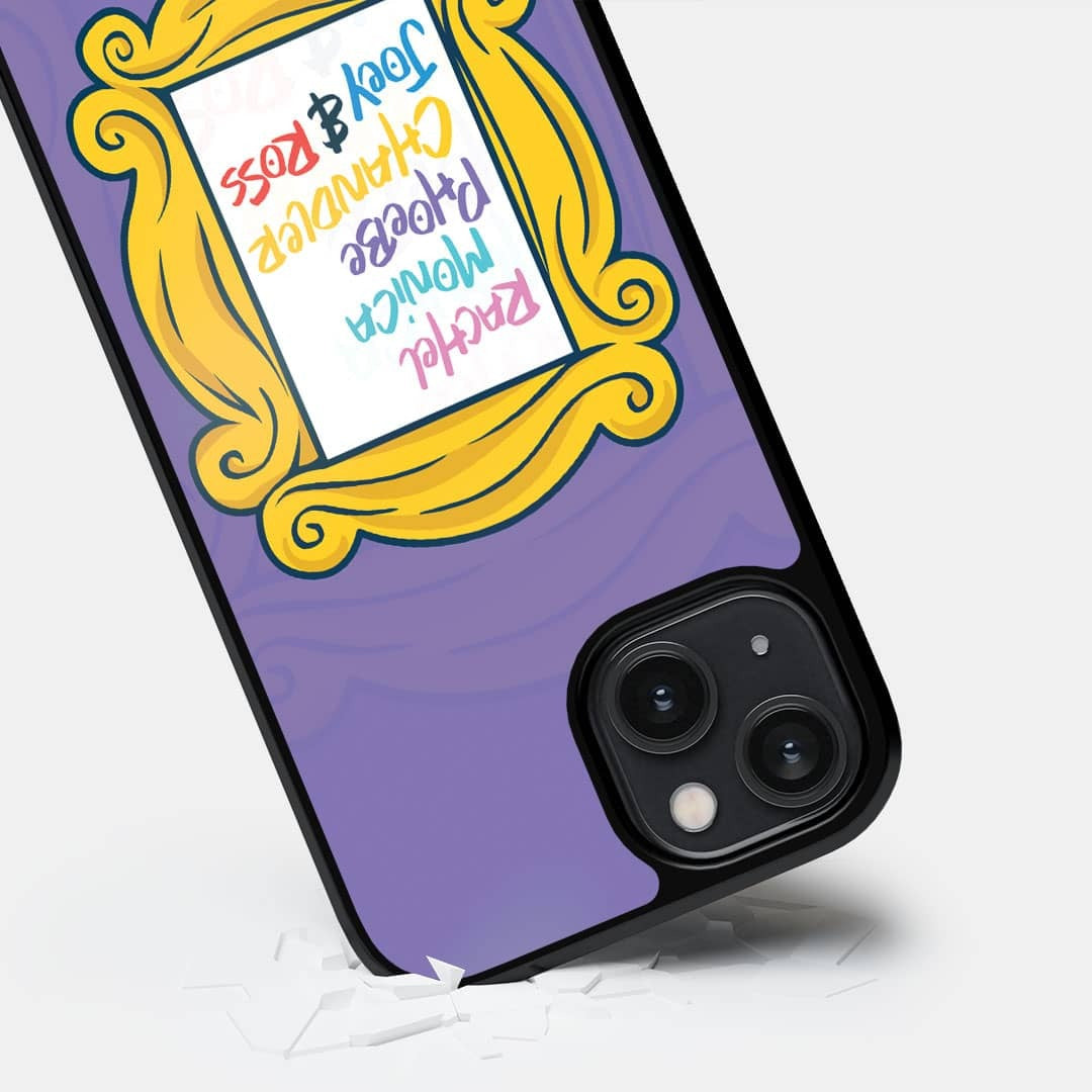 Framed in Friendship Glass iPhone Case for iPhone 14 | Macmerise