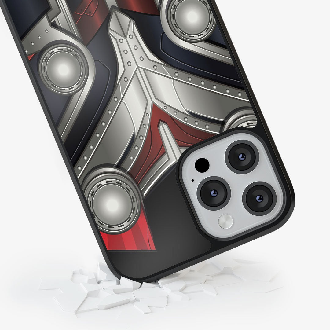 Suit Up Mighty Thor Glass iPhone Case for iPhone 13 Pro | Macmerise