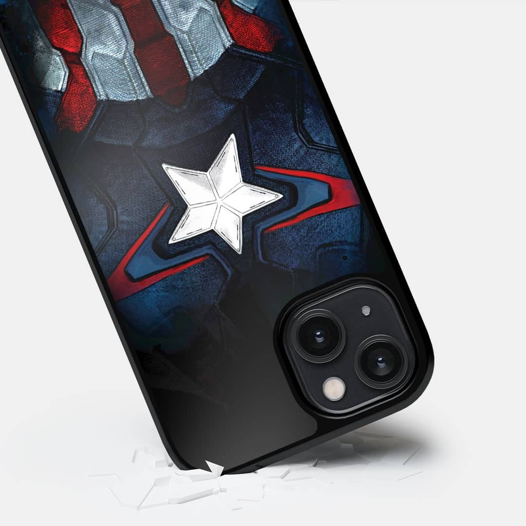 Suit Up Captain Glass iPhone Case for iPhone 14 | Macmerise