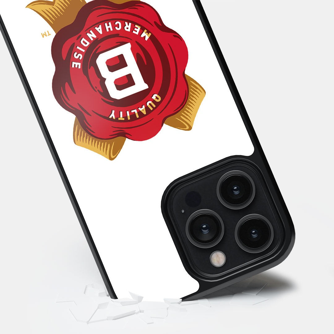 Jim Beam Rosette White Glass iPhone Case for iPhone 14 Pro Max | Macmerise