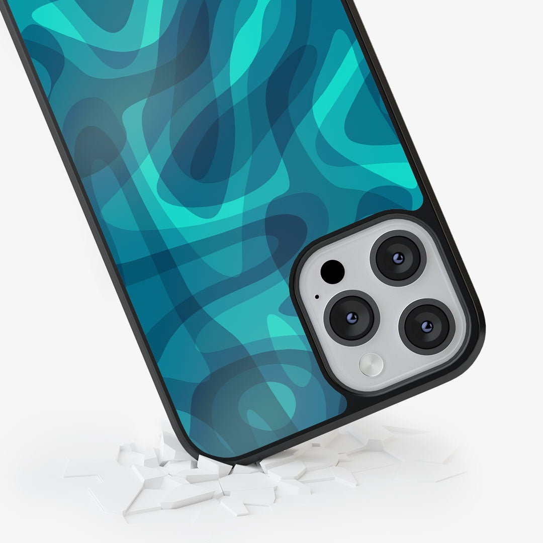 Water Reflection Glass iPhone Case for iPhone 13 Pro | Macmerise