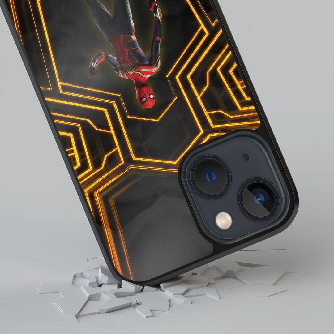 Extraordinary Spiderman Glass iPhone Case for iPhone 13 | Macmerise