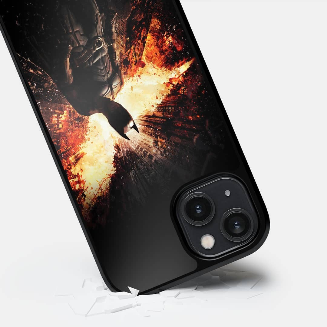 the Dark Knight Rises Glass iPhone Case for iPhone 14 | Macmerise