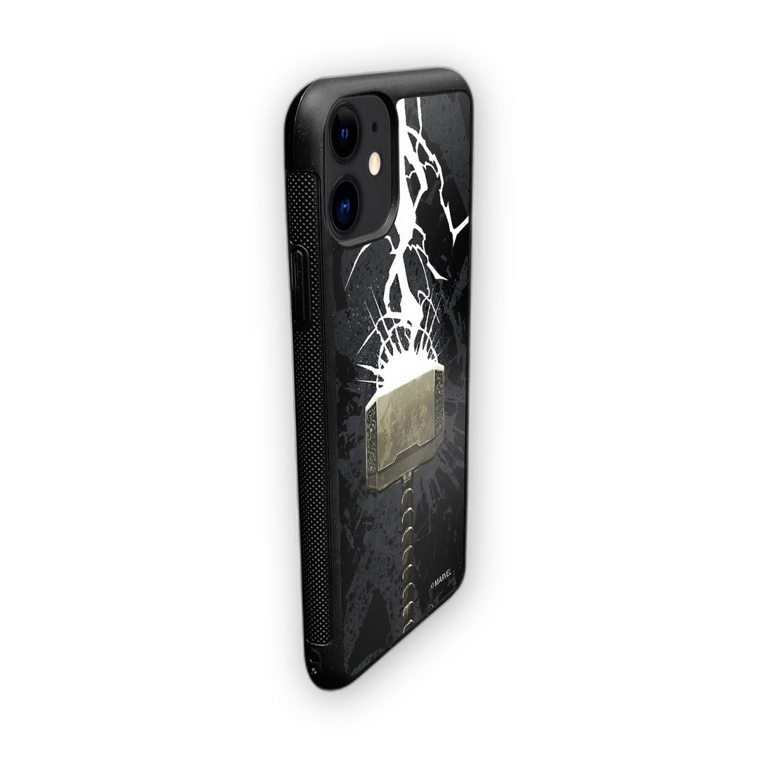 the Thunderous Hammer Glass iPhone Case for iPhone 11 | Macmerise