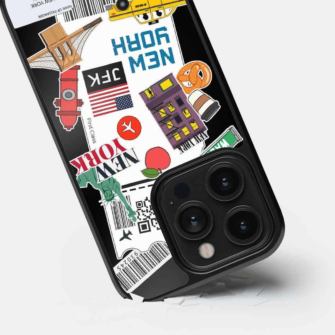 New York Nexus Glass iPhone Case for iPhone 14 Pro | Macmerise