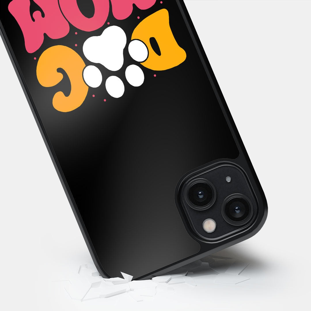 Dog Mom Glass iPhone Case for iPhone 14 Plus | Macmerise