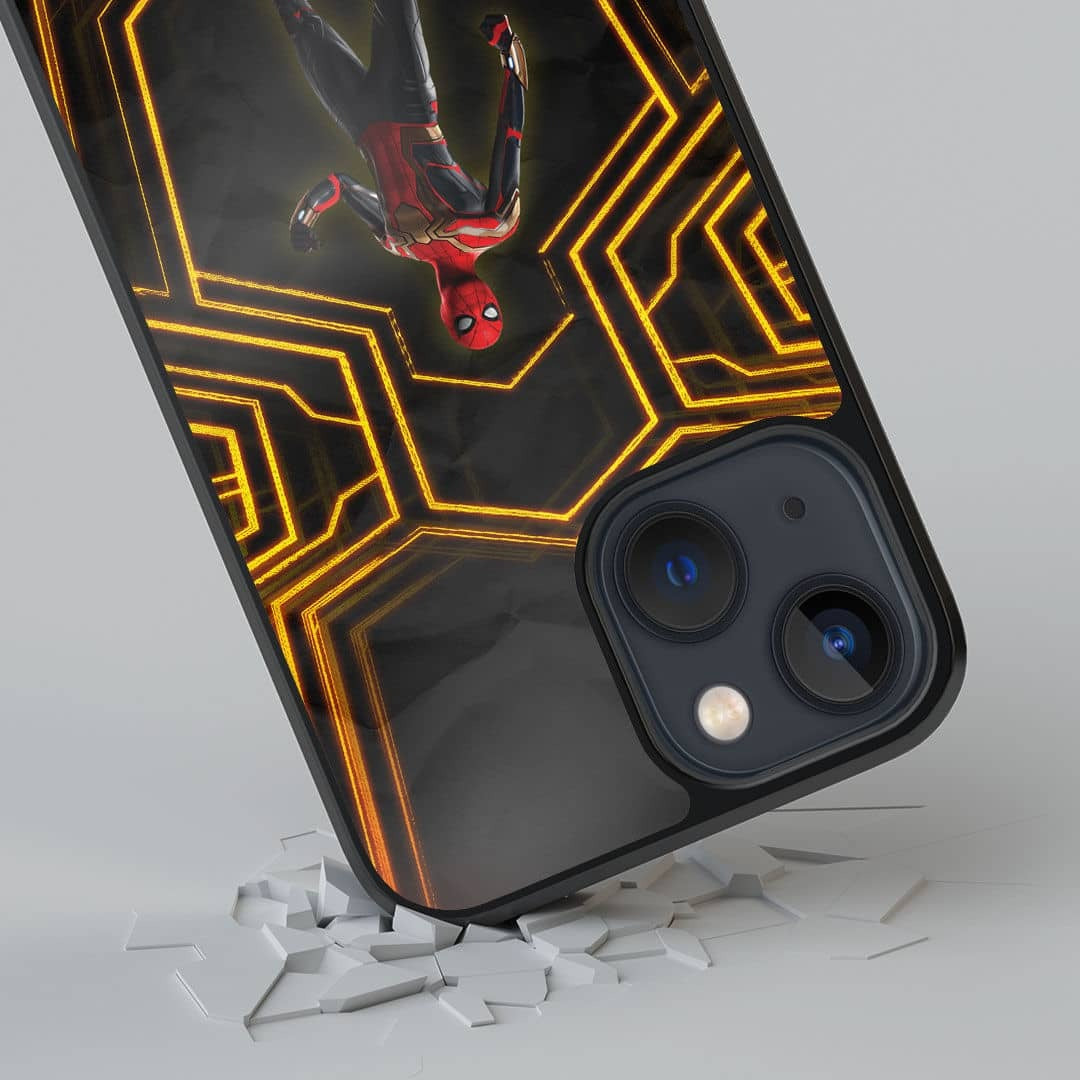 Extraordinary Spiderman Glass iPhone Case for iPhone 13 Mini | Macmerise
