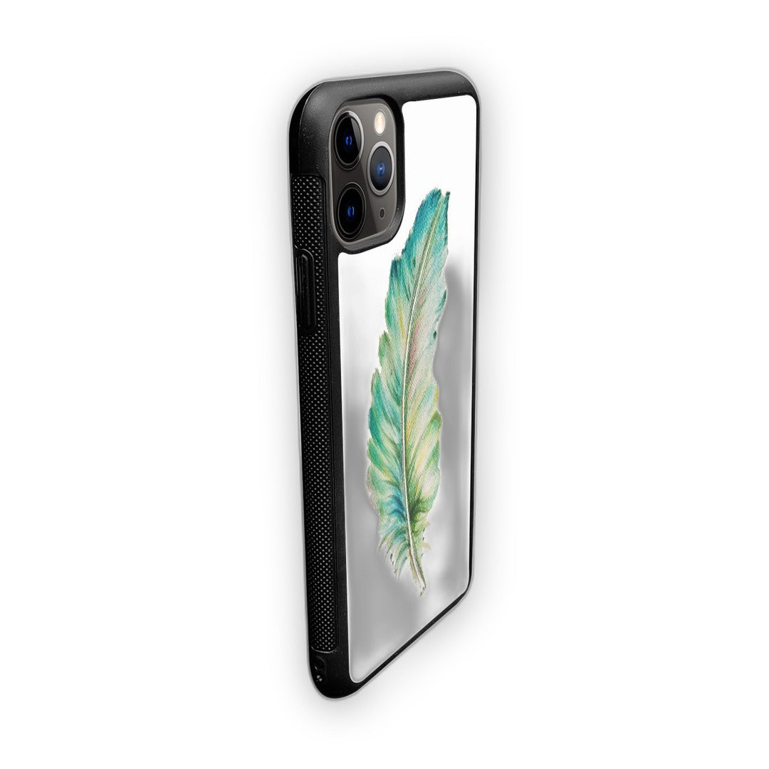 Sk Feather Art Glass iPhone Case for iPhone 11 Pro Max | Macmerise