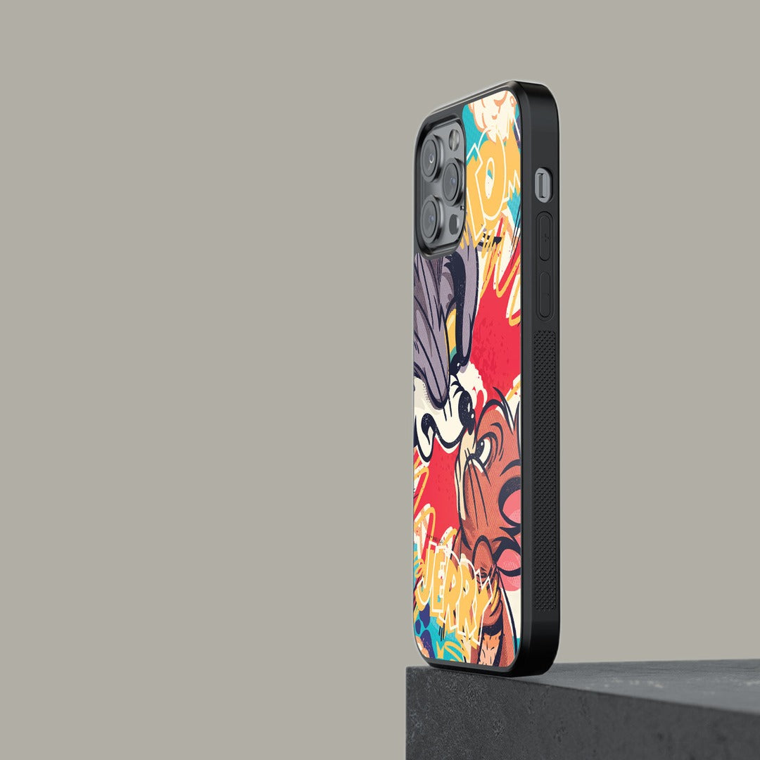 Bashful Duo Glass iPhone Case for iPhone 13 Pro | Macmerise
