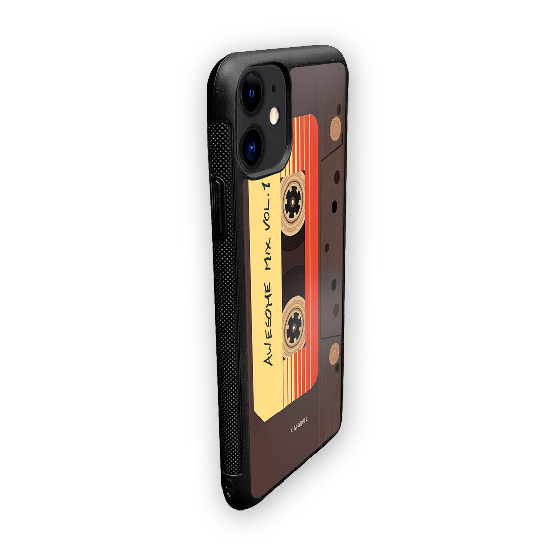 Awesome Mix Tape Glass iPhone Case for iPhone 11 | Macmerise