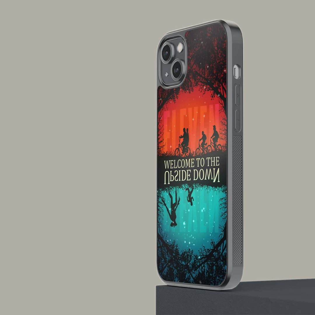 Upside Down Glass iPhone Case for iPhone 14 Plus | Macmerise