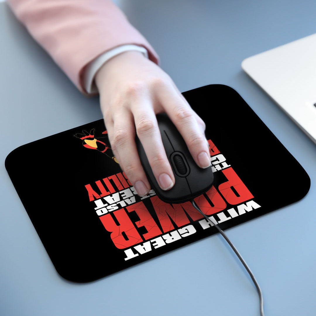 Great Power Great Responsibility Mouse Pad | Macmerise