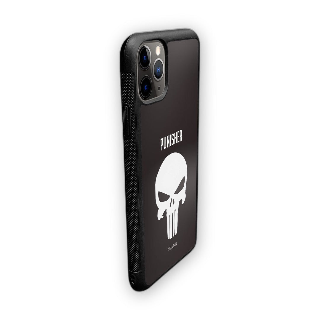 Punisher Symbol Glass iPhone Case for iPhone 11 Pro | Macmerise