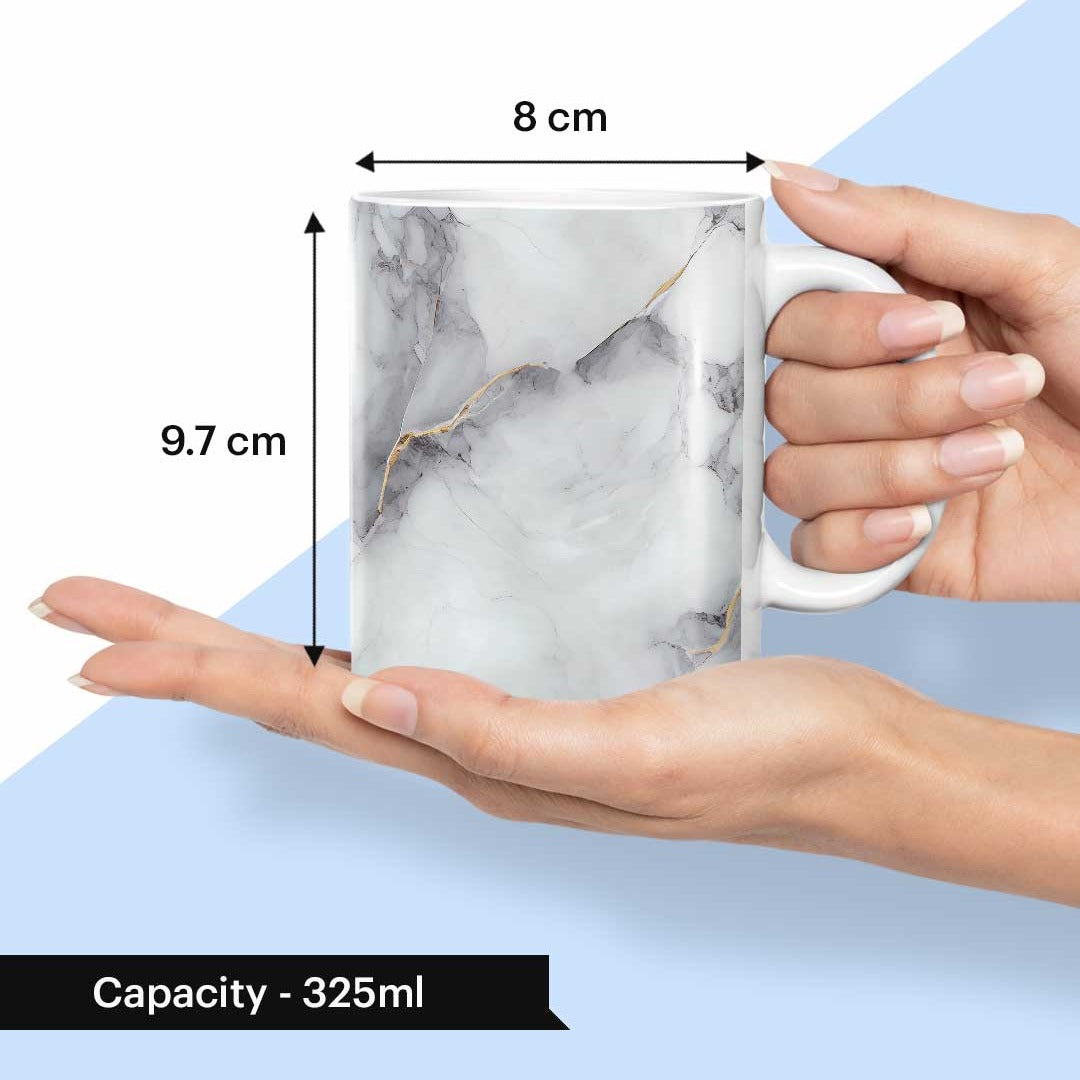 Ivory Quartz Coffee Mug | Macmerise