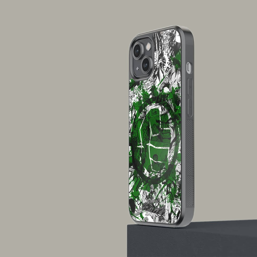 Splash Out Hulk Fist Glass iPhone Case for iPhone 14 | Macmerise