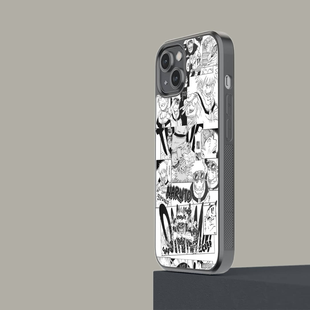 Naruto Collage Glass iPhone Case for iPhone 14 | Macmerise