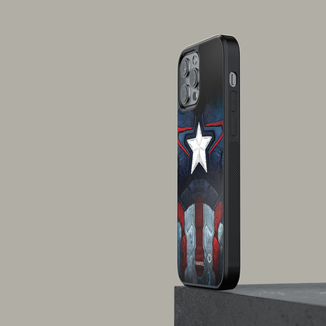 Suit Up Captain Glass iPhone Case for iPhone 13 Pro | Macmerise