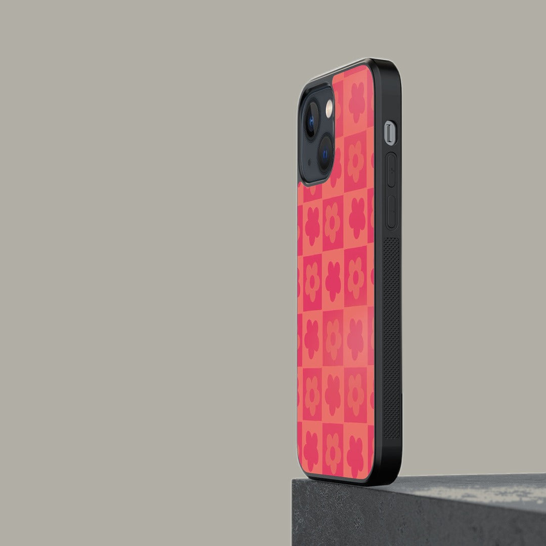 Blossom Bliss Pink Glass iPhone Case for iPhone 13 | Macmerise