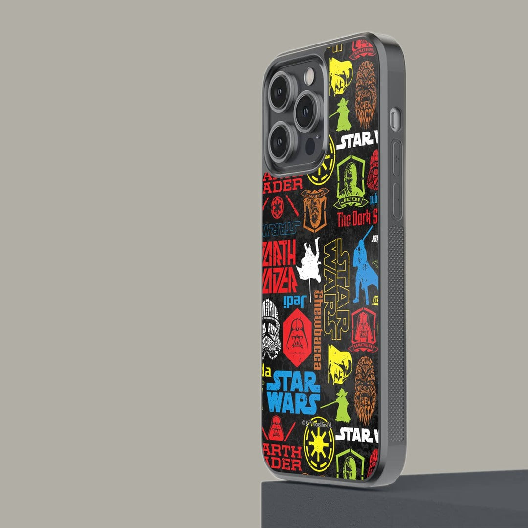 Star Wars Mashup Glass iPhone Case for iPhone 14 Pro Max | Macmerise