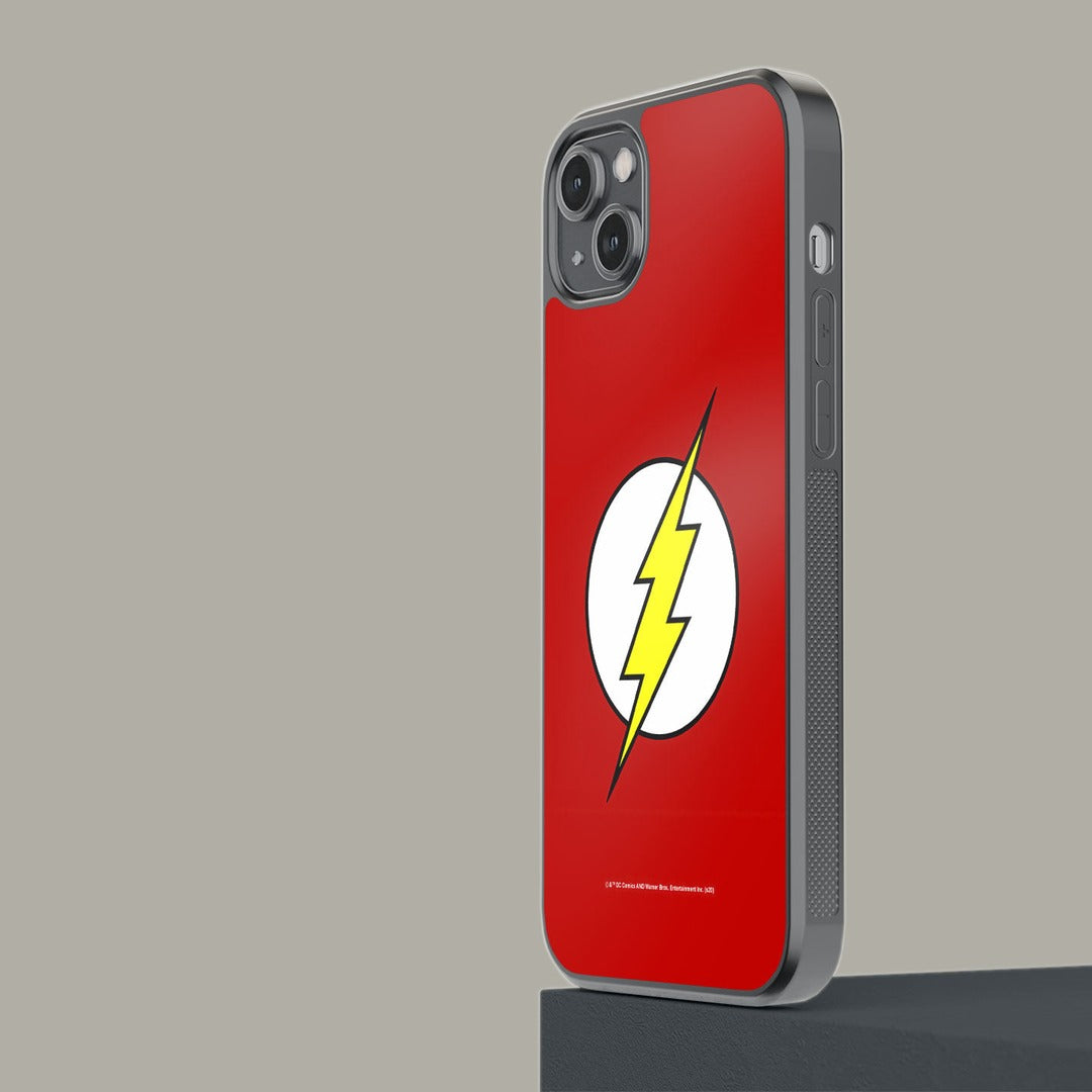 Logo Flash Glass iPhone Case for iPhone 14 Plus | Macmerise