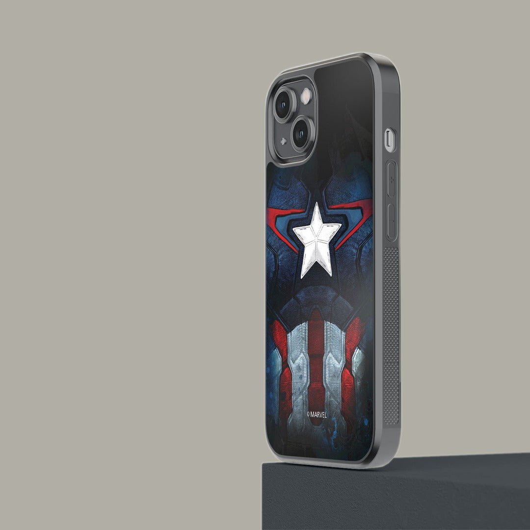 Suit Up Captain Glass iPhone Case for iPhone 14 | Macmerise