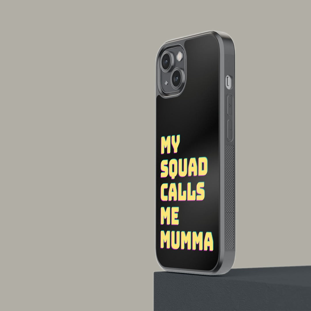 Moms Squad Glass iPhone Case for iPhone 14 | Macmerise