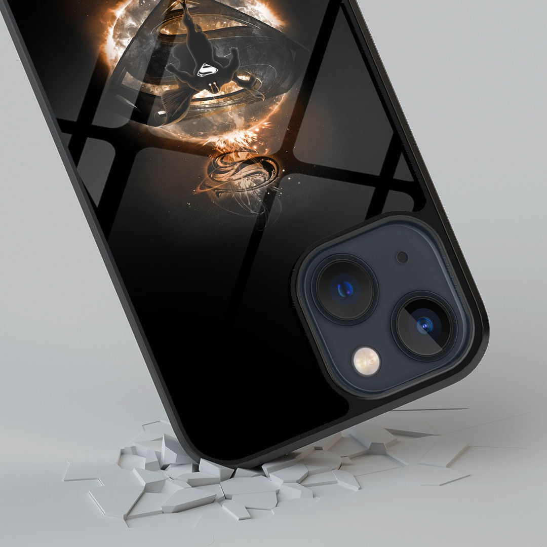 Superman Rage Glass iPhone Case for iPhone 13 Mini | Macmerise