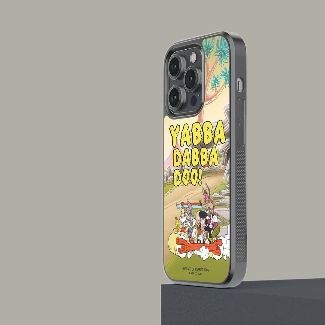 Looney Tunes Mania Glass iPhone Case for iPhone 14 Pro | Macmerise