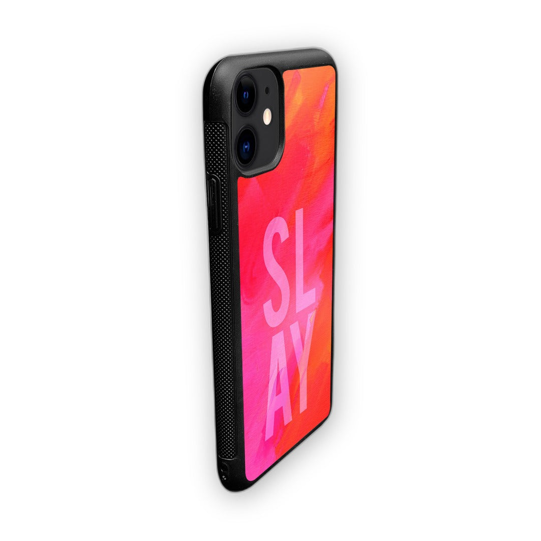Slay Pink Glass iPhone Case for iPhone 11 | Macmerise