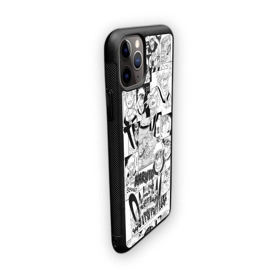Naruto Collage Glass iPhone Case for iPhone 11 Pro Max | Macmerise