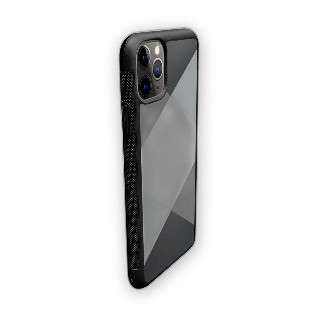 Criss Cross iPhone 11 Pro Max Cover Grey - detail view | Macmerise