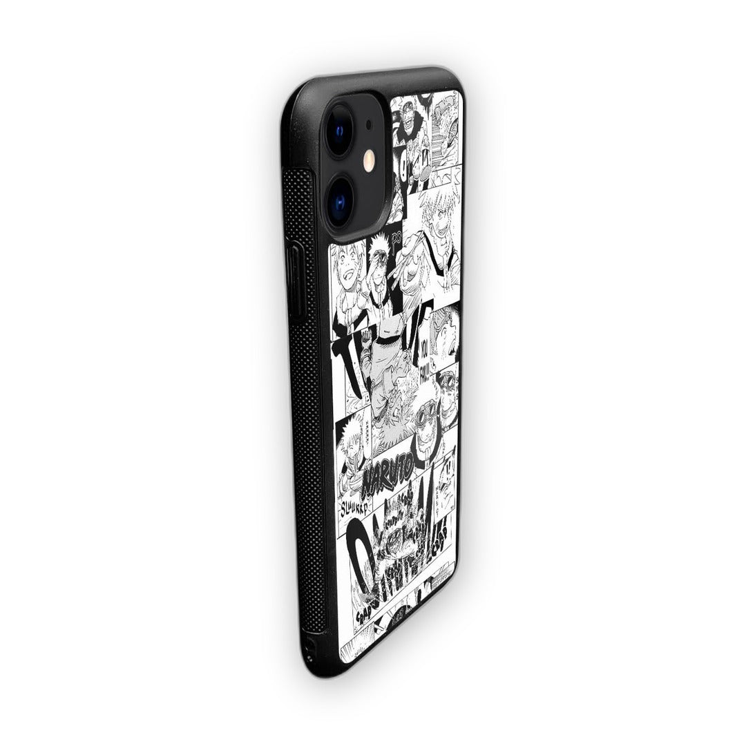 Naruto Collage Glass iPhone Case for iPhone 11 | Macmerise