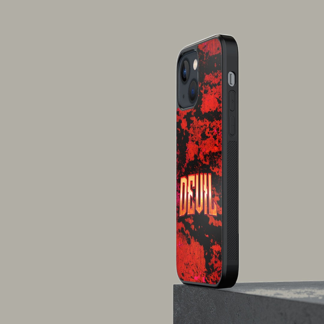 Heavenly Devil Glass iPhone Case for iPhone 13 | Macmerise