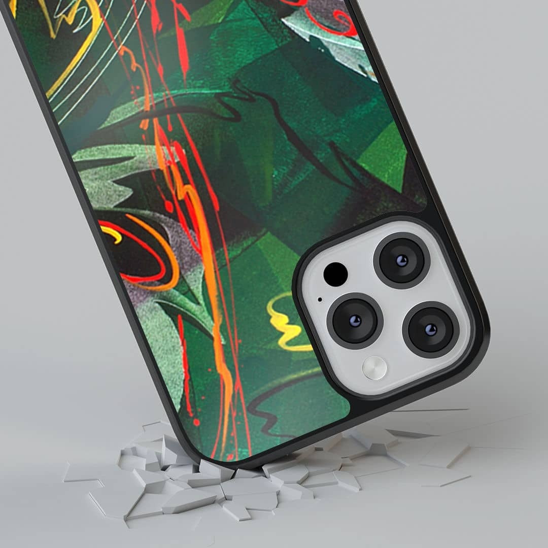 Strokes of Life Glass iPhone Case for iPhone 12 | Macmerise