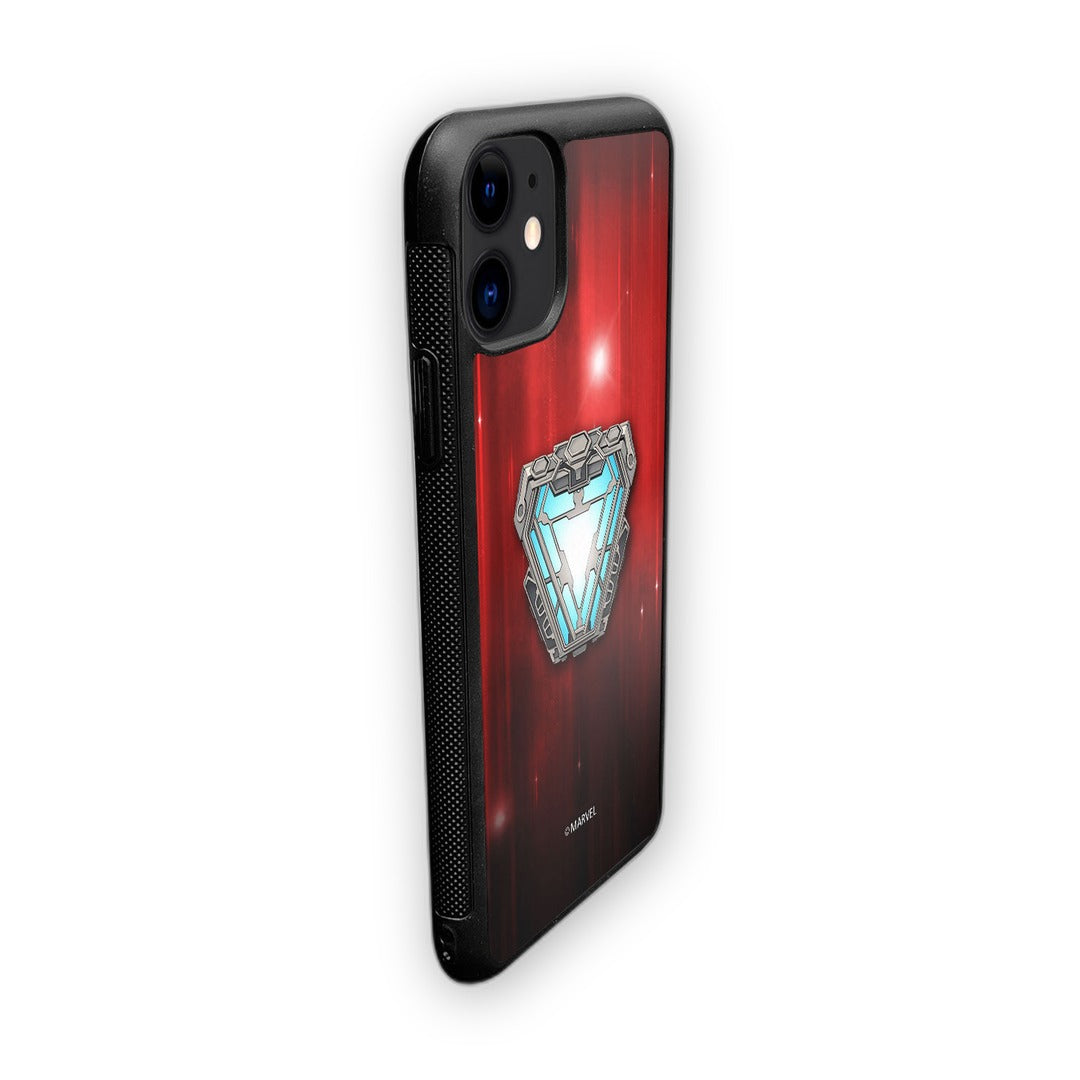 Iron Man Infinity Arc Reactor Glass iPhone Case for iPhone 11 | Macmerise