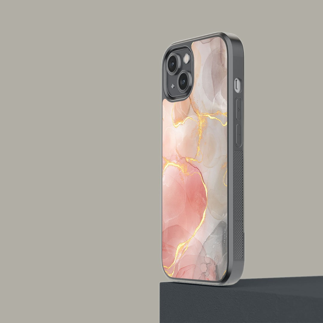 Coral Serenade Glass iPhone Case for iPhone 14 | Macmerise