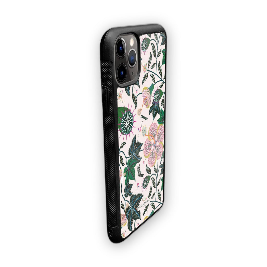 Payal Singhal Abutilon White Glass iPhone Case for iPhone 11 Pro | Macmerise