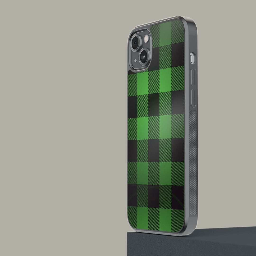 Checkmate Green Glass iPhone Case for iPhone 14 Plus | Macmerise