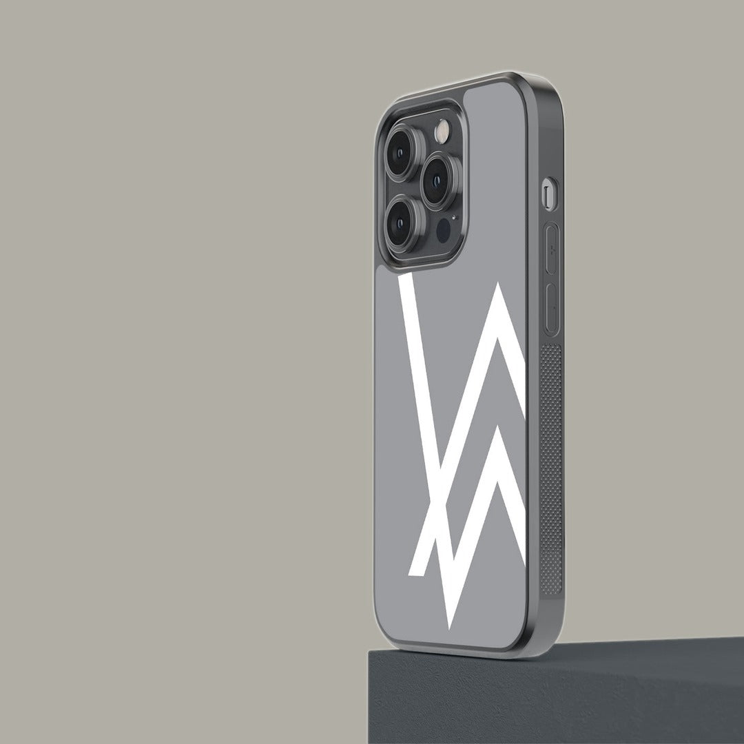 Alan Walker Zoom in Glass iPhone Case for iPhone 14 Pro | Macmerise
